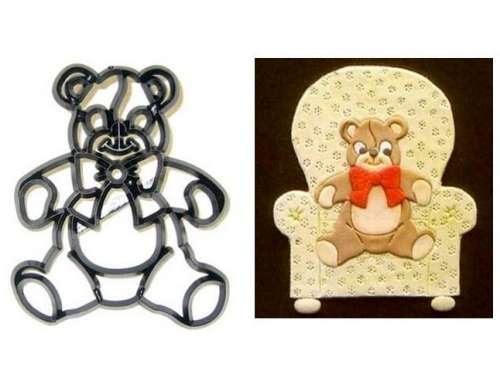 Teddy Bear Patchwork Cutter - Click Image to Close